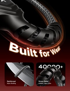 Foto 3 | Foto 3 | Cable Usb C Jsaux 3.1 A De Carga Rápida  Paquete De 3 (3 M+2 M+1 M)  Gris - Venta Internacional.