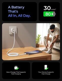 Foto 4 | Foto 4 | Cable Usb C A Usb C Lisen Paquete De 5 Unidades 1 M/2 M/2 M/3 M Para Iphone 16 - Venta Internacional.