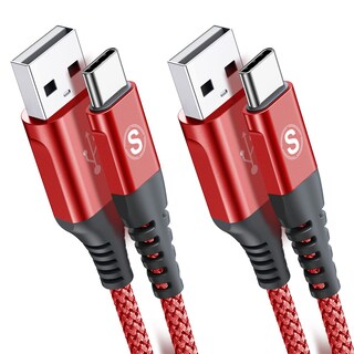 Foto 1 | Foto 1 | Cable Usb tipo C Sweguard Rojo-Venta Internacional