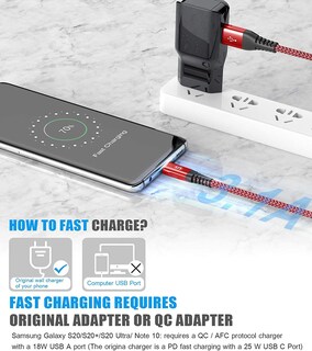 Foto 3 | Foto 3 | Cable Usb tipo C Sweguard Rojo-Venta Internacional