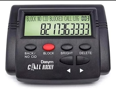 Foto 1 | Foto 1 | Bloqueador De Llamadas Telefónicas  Chuyland  Llamadas Entrantes Bloquea Bancos Para Teléfono Fijo Cuenta Con Identificardor