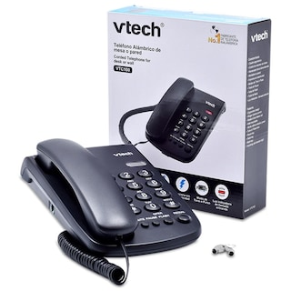 Foto 4 | Foto 5 | Teléfono Alámbrico Vtech Vtc100 Montable en Mesa o Pared