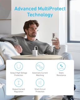 Foto 3 | Foto 3 | Cargadores Anker USB-C Superrápido de 45 W para Samsung Galaxy S24 Paquete de 2 - Venta Internacional