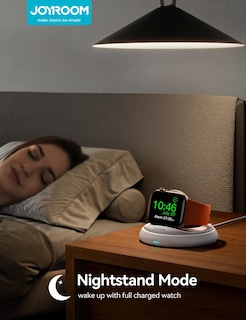 Foto 7 | Foto 7 | Soporte de Carga Portátil para Apple Watch Joyroom Magnético Blanco - Venta Internacional