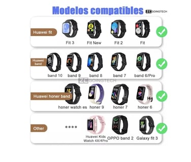Foto 3 | Foto 3 | Cargador Xtellar Para Huawei Band 10/9/8/7 watch Fit 3/2 galaxy