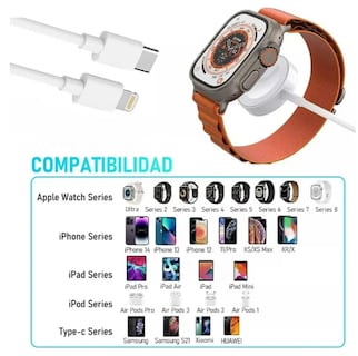Foto 4 | Foto 4 | Xtellar Cable Cargador Magnético 3en1 Para Iphone Ipad Apple Watch Y Airpods