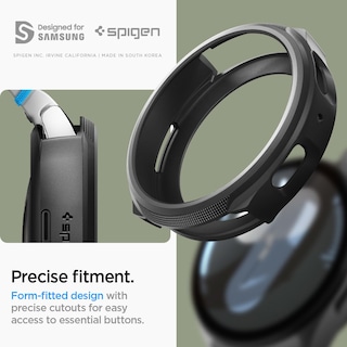 Foto 7 | Foto 7 | Funda Spigen Liquid Air Para Samsung Galaxy Watch 7 De 44 Mm - Venta Internacional.