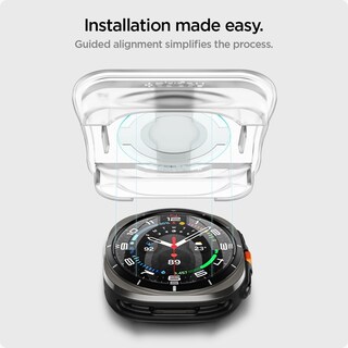 Foto 6 | Foto 6 | Protector De Pantalla Spigen Glastr Ez Fit Para Galaxy Watch Ultra, Paquete De 2 - Venta Internacional.