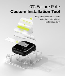Foto 3 | Foto 3 | Protector De Pantalla Ringke Dual Easy Pro Para Apple Watch 46 Mm - Venta Internacional.