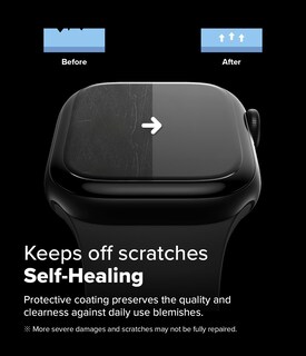 Foto 5 | Foto 5 | Protector De Pantalla Ringke Dual Easy Pro Para Apple Watch 46 Mm - Venta Internacional.