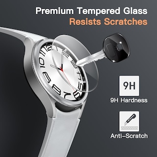Foto 3 | Foto 3 | Protector De Pantalla Jetech Para Samsung Galaxy Watch 6 Classic De 47 Mm - Venta Internacional.