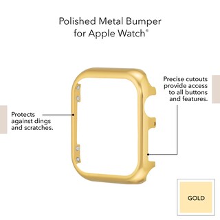 Foto 5 | Foto 5 | Funda Protectora Anne Klein De Metal Compatible Con Apple Watch De 40 Mm - Venta Internacional.