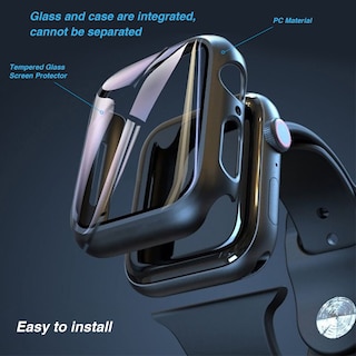Foto 2 | Foto 2 | Funda Protectora De Pantalla Ailun Para Apple Watch Series 9/8/7 De 45 Mm - Venta Internacional.