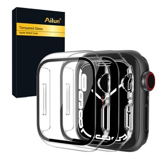 Foto 1 | Foto 1 | Funda Protectora De Pantalla Ailun Para Apple Watch Series 9/8/7 De 45 Mm - Venta Internacional.