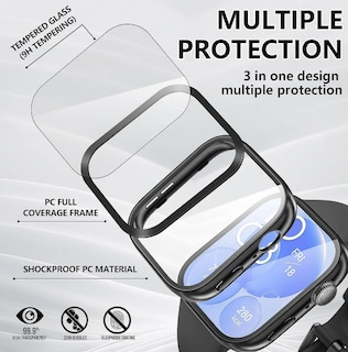 Foto 3 | Foto 3 | Xtellar Elegante Funda Protectora Para Huawei Watch Fit 3 – Dúo Majestuoso