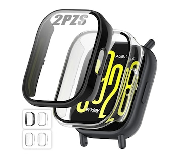 Foto 1 | Foto 1 | 2pzs Funda Xtellar Protector Case Para Redmi Watch 5 Active Con Mica