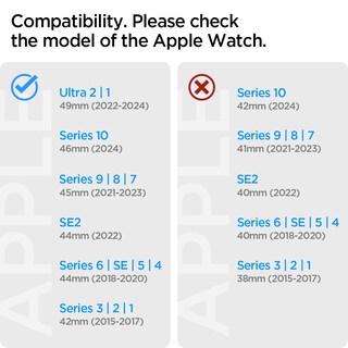 Foto 2 | Foto 2 | Conector Metálico Watch Band Spigen Durapro Armor para Apple Watch - Venta Internacional