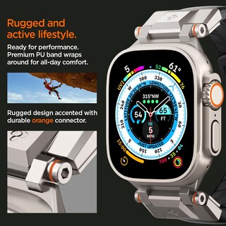 Foto 6 | Foto 6 | Conector Metálico Watch Band Spigen Durapro Armor para Apple Watch - Venta Internacional