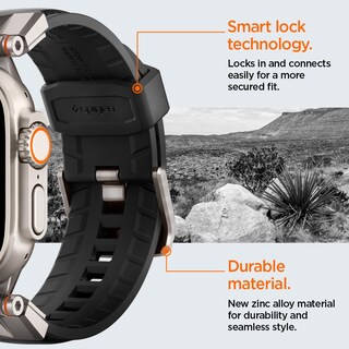 Foto 7 | Foto 7 | Conector Metálico Watch Band Spigen Durapro Armor para Apple Watch - Venta Internacional