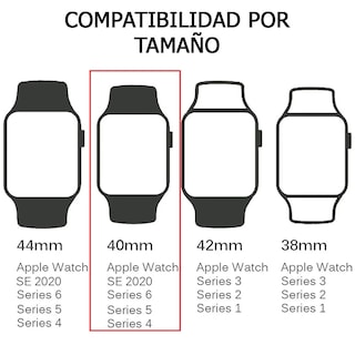 Foto 2 | Foto 2 | Case Transparente Compatible con Apple Watch 38 mm, Protección Antigolpes y Diseño Delgado