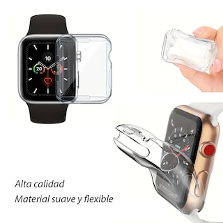 Foto 5 | Foto 5 | Case Transparente Compatible con Apple Watch 38 mm, Protección Antigolpes y Diseño Delgado