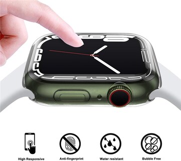 Foto 7 | Foto 7 | Case Transparente Compatible con Apple Watch 38 mm, Protección Antigolpes y Diseño Delgado