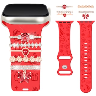 Foto 1 | Foto 1 | Correa De Reloj Watbro Con Grabado Navideño Para Apple Watch De 40 Mm - Venta Internacional.