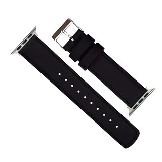 Foto 3 | Foto 3 | Correa De Reloj Barton De Piel Negra De Grano Superior Para Apple Watch - Venta Internacional.