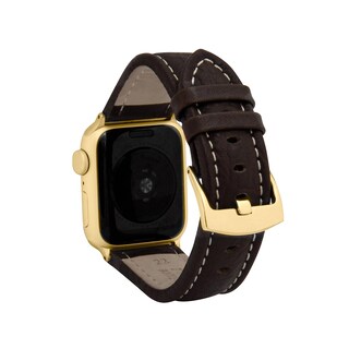 Foto 1 | Foto 1 | Correa De Piel Clásica Bandini Para Apple Watch 42 Mm Brow - Venta Internacional.