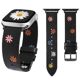 Foto 1 | Foto 1 | Correa De Reloj Wearlizer Daisy Leather Para Mujer Apple De 41 A 49 Mm - Venta Internacional.