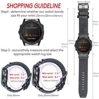 Foto 5 | Foto 5 | Correa De Reloj Hemsut H Compatible Con Garmin Genuine Leather 2 - Venta Internacional.