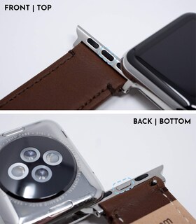 Foto 7 | Foto 7 | Correa Barton para Apple Watch Costuras Azules - Venta Internacional
