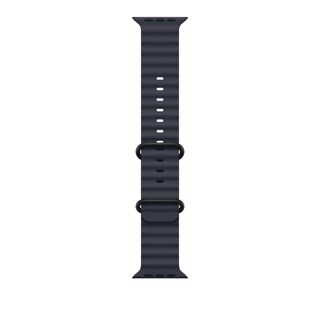 Foto 1 | Foto 1 | Correa de Reloj Apple Ocean Band Azul Marino Con Titanio Negro De 49 Mm - Venta Internacional