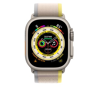 Foto 3 | Foto 3 | Correa Para Apple Watch Trail Loop Amarillo/beige Para 49 Mm, M/l - Venta Internacional.