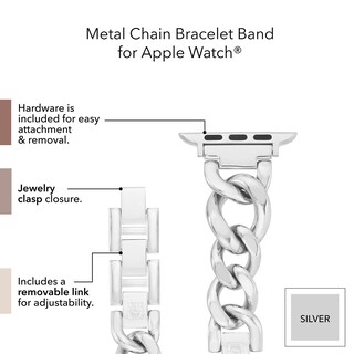 Foto 5 | Foto 5 | Correa Anne Klein para Apple Watch Ajustable-Venta Internacional