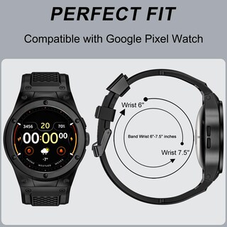 Foto 2 | Foto 2 | Correas De Repuesto Y Funda Protectora Para Google Pixel Watch 3 De 45 Mm - Venta Internacional.