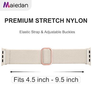 Foto 3 | Foto 3 | Pack de 10 Correas Maledan de Nailon para Apple Watch- Venta Internacional