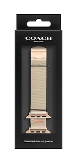 Foto 2 | Foto 2 | Correa Coach para Apple Watch Elevate Look Oro Rosa 38-41 Mm - Venta Internacional