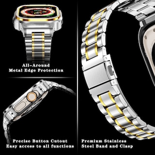 Foto 4 | Foto 4 | Correa Miohhr Acero Inoxidable para Apple Watch Ultra 2 1 - Venta Internacional