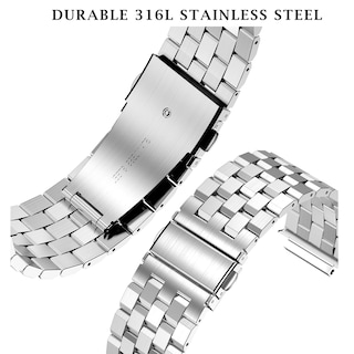 Foto 4 | Foto 4 | Correa de Reloj y Funda Suplink de Acero Inoxidable de 45 mm para Apple Watch - Venta Internacional