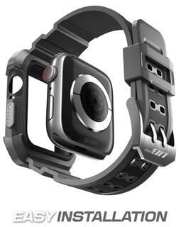 Foto 4 | Foto 4 | Funda con Correa para Apple Watch Supcase Negro - Venta Internacional