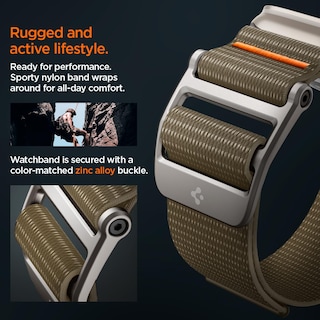 Foto 5 | Foto 5 | Correa Spigen para Apple Watch-Venta Internacional