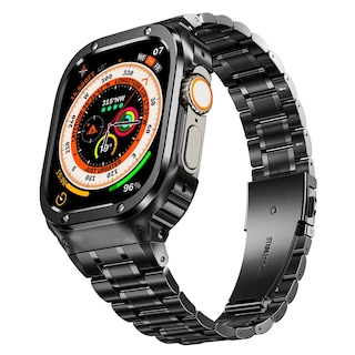 Foto 1 | Foto 1 | Watch Band + Funda De Acero Inoxidable Miohhr Para Apple Watch - Venta Internacional.
