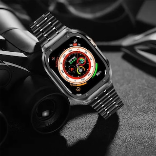 Foto 5 | Foto 5 | Watch Band + Funda De Acero Inoxidable Miohhr Para Apple Watch - Venta Internacional.