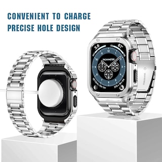 Foto 4 | Foto 4 | Correa Miohhr Acero Inoxidable para Apple Watch 46 Mm - Venta Internacional