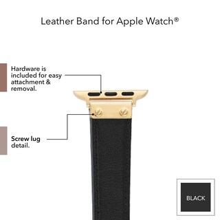Foto 6 | Foto 6 | Correa de Piel Anne Klein para Apple Watch - Venta Internacional