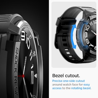 Foto 6 | Foto 6 | Funda Con Banda Protectora Para Samsung Galaxy Watch 6 De 47 Mm - Venta Internacional.