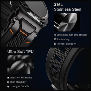 Foto 2 | Foto 2 | Correa De Reloj Ultimal Para Samsung Galaxy Watch Ultra De 47 Mm - Venta Internacional.
