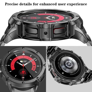 Foto 4 | Foto 4 | Correa de Reloj Suplink de Acero Inoxidable para Galaxy Watch 5 Pro- Venta Internacional