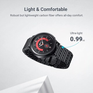 Foto 3 | Foto 3 | Correa de Reloj de Fibra de Carbono para Galaxy Watch 7/6/5/4 - Venta Internacional